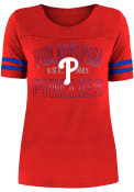 Philadelphia Phillies Womens Value T-Shirt - Red