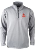 Cleveland Browns ALL STAR 1/4 Zip Pullover - Grey
