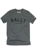 Rally Cleveland Grey Arch Short Sleeve T Shirt