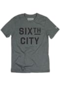 Rally Grey Sixth City Short Sleeve T Shirt