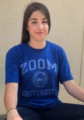 Rally Heather Royal Zoom University Short Sleeve T Shirt