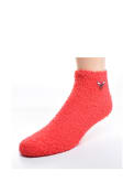 Chicago Bulls Womens Sleep Soft Quarter Socks - Red