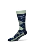 Dallas Cowboys Team Argyle Socks - Navy Blue