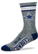 Dallas Cowboys Got Marbled Crew Socks - Grey