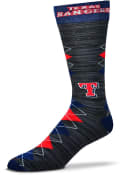 Texas Rangers Fan Nation Argyle Socks - Blue