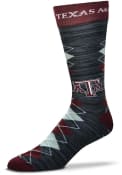 Texas A&M Aggies Fan Nation Argyle Socks - Red