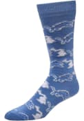 Detroit Lions Allover Dress Socks - Blue