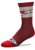 Kansas City Chiefs First String Crew Socks - Red