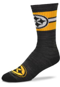 Pittsburgh Steelers First String Crew Socks - Yellow