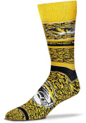 Missouri Tigers Game Time Dress Socks - Yellow