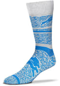 Detroit Lions Game Time Dress Socks - Blue