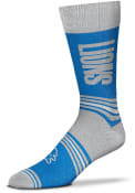 Detroit Lions Go Team Dress Socks - Blue