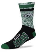 Dallas Stars Retro Duece Crew Socks - Green