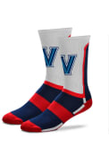 Villanova Wildcats Patriotic Crew Socks - Navy Blue