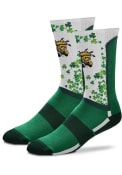 Wichita State Shockers St Pattys Day Crew Socks - Green