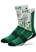 Pittsburgh Steelers St Pattys Day Crew Socks - Green