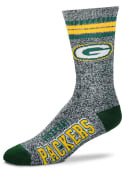Green Bay Packers Got Marbled Crew Socks - Grey