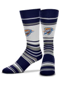 Oklahoma City Thunder Mas Stripe Dress Socks - Blue