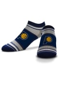 Indiana Pacers Marquis Addition No Show Socks - Navy Blue