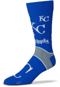 Kansas City Royals End to End Dress Socks - Navy Blue