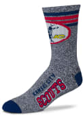 Kansas City Scouts 4 Stripe Deuce Crew Socks -