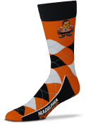 Philadelphia Flyers Argyle Lineup Custom Argyle Socks - Orange
