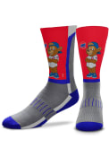 Chicago Cubs Mascot Snoop Crew Socks - Blue