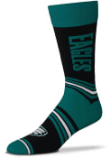 Philadelphia Eagles Go Team Dress Socks - Green