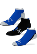 Kansas City Royals Flash No Show Socks - Blue