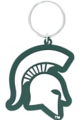 Michigan State Spartans PVC Keychain