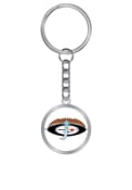 Pittsburgh Steelers Spinning Football Keychain