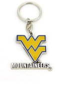 West Virginia Mountaineers Heavyweight Keychain