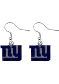New York Giants Womens Logo Dangler Earrings - Blue