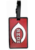 Cincinnati Reds Rubber Luggage Tag - Red