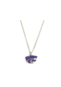 K-State Wildcats Womens Logo Necklace - Purple