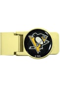 Pittsburgh Penguins Team Logo Money Clip - Gold