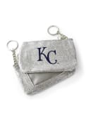 Kansas City Royals Womens Sparkle Coin Purse - Silver