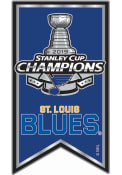St Louis Blues 2019 Stanley Cup Champs Banner Pin