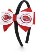 Cincinnati Reds Youth 2 Tone Bow Headband - Red