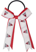 Chicago Bulls Kids Bow Hair Ribbons - Red