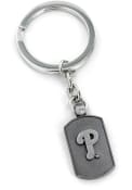 Philadelphia Phillies Dog Tag Keychain