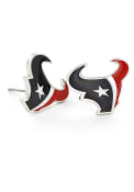 Houston Texans Womens Logo Post Earrings - Navy Blue