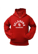 Oklahoma Sooners Youth Parker No 1 Hooded Sweatshirt - Cardinal