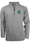 Michigan State Spartans Youth Miles Quarter Zip - Grey