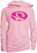 Missouri Tigers Girls Marley Hooded Long Sleeve T-shirt - Pink