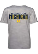 Michigan Wolverines Toddler Hudson T-Shirt - Grey