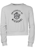 Missouri Tigers Girls Sloan Crew Sweatshirt - Grey