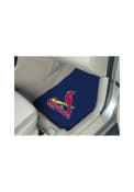 Sports Licensing Solutions St Louis Cardinals 2-Piece Carpet Car Mat - Navy Blue