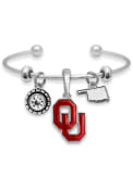 Oklahoma Sooners Womens Home Sweet School Bracelet - Red
