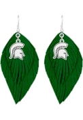 Michigan State Spartans Boho Womens Earrings